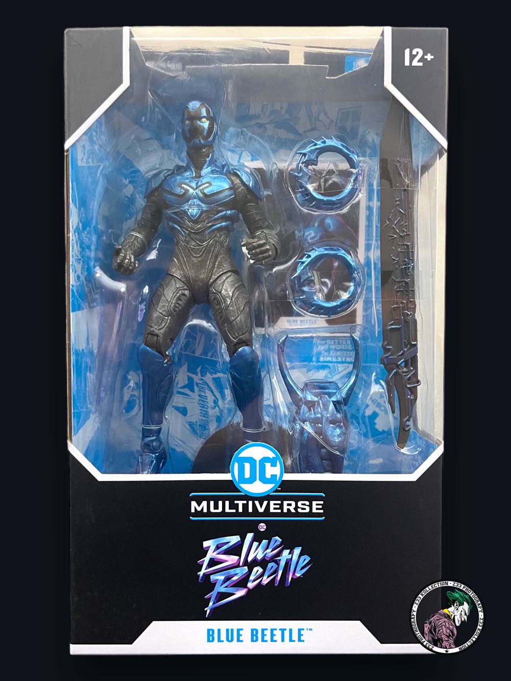 DC Multiverse (2023) (12x01) Blue Beetle - McFarlane Toys (Blue Beetle Movie (2023)) action figure collectible - Main Image 4