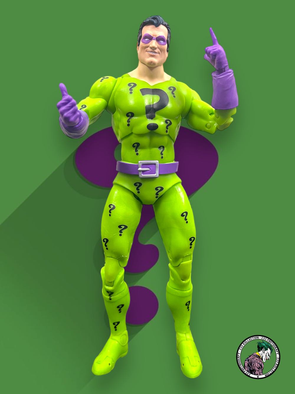DC Multiverse (2023) (12x05) The Riddler - McFarlane Toys (Dc Classics) action figure collectible - Main Image 2