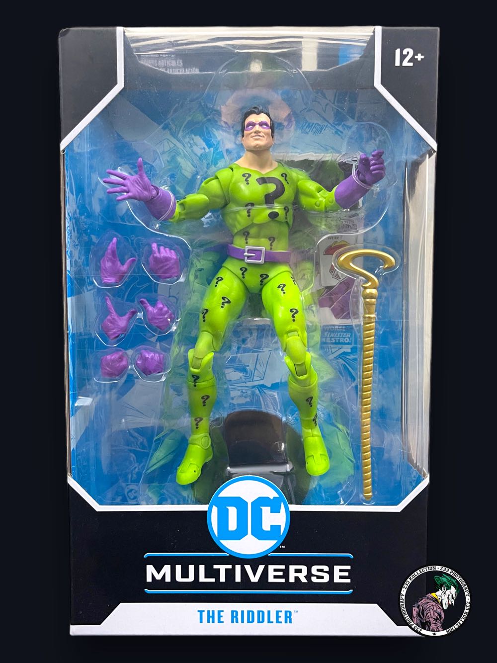 DC Multiverse (2023) (12x05) The Riddler - McFarlane Toys (Dc Classics) action figure collectible - Main Image 4