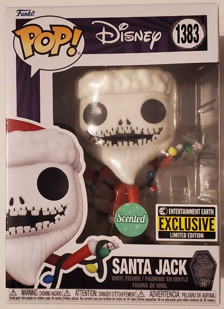 The Nightmare Before Christmas: Santa Jack #1383 - Funko (The Nightmare Before Christmas) action figure collectible [Barcode 889698739467] - Main Image 2