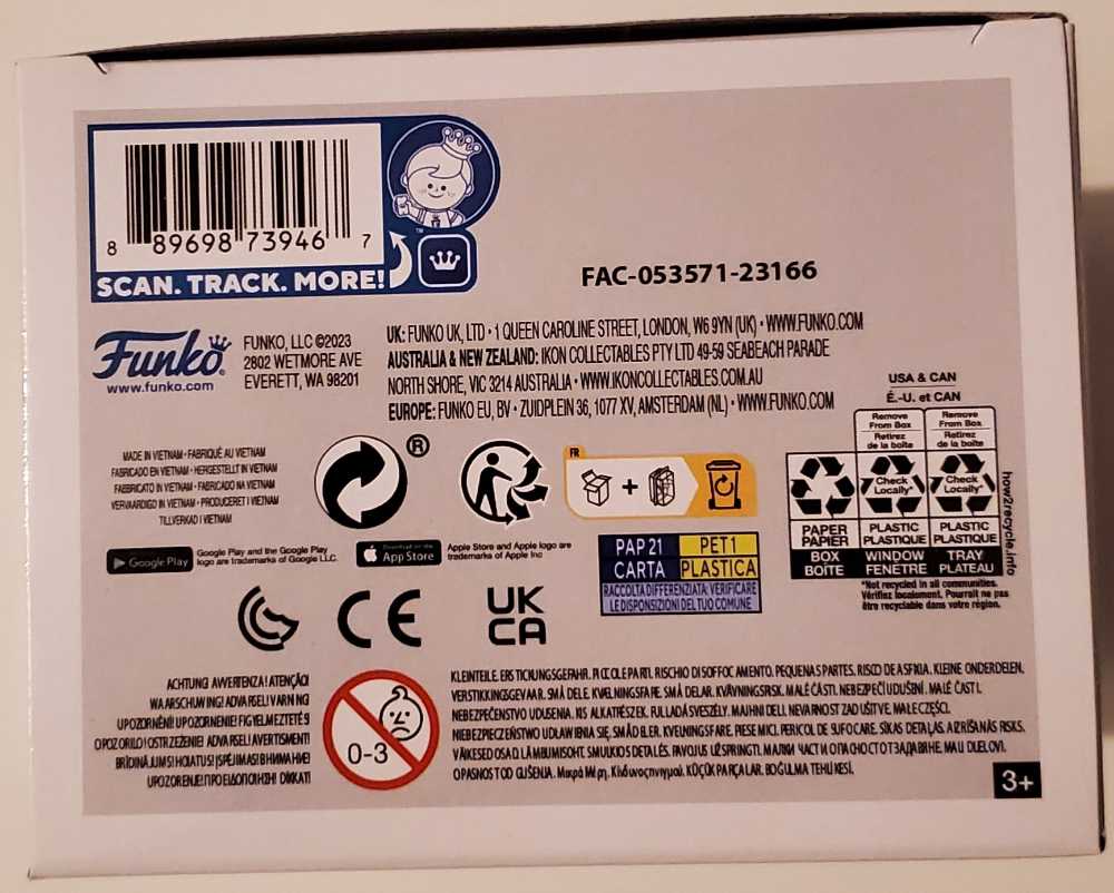 The Nightmare Before Christmas: Santa Jack #1383 - Funko (The Nightmare Before Christmas) action figure collectible [Barcode 889698739467] - Main Image 3