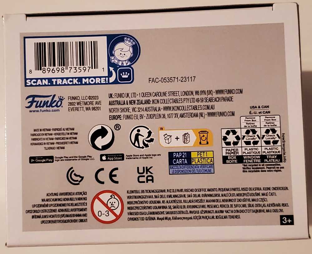 The Nightmare Before Christmas: Pumpkin King (Scented) #1357 - Funko (The Nightmare Before Christmas) action figure collectible [Barcode 889698735971] - Main Image 3