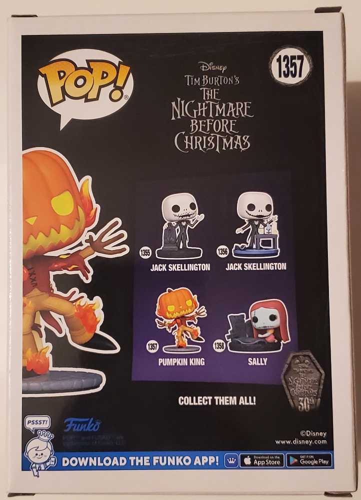 The Nightmare Before Christmas: Pumpkin King (Scented) #1357 - Funko (The Nightmare Before Christmas) action figure collectible [Barcode 889698735971] - Main Image 4
