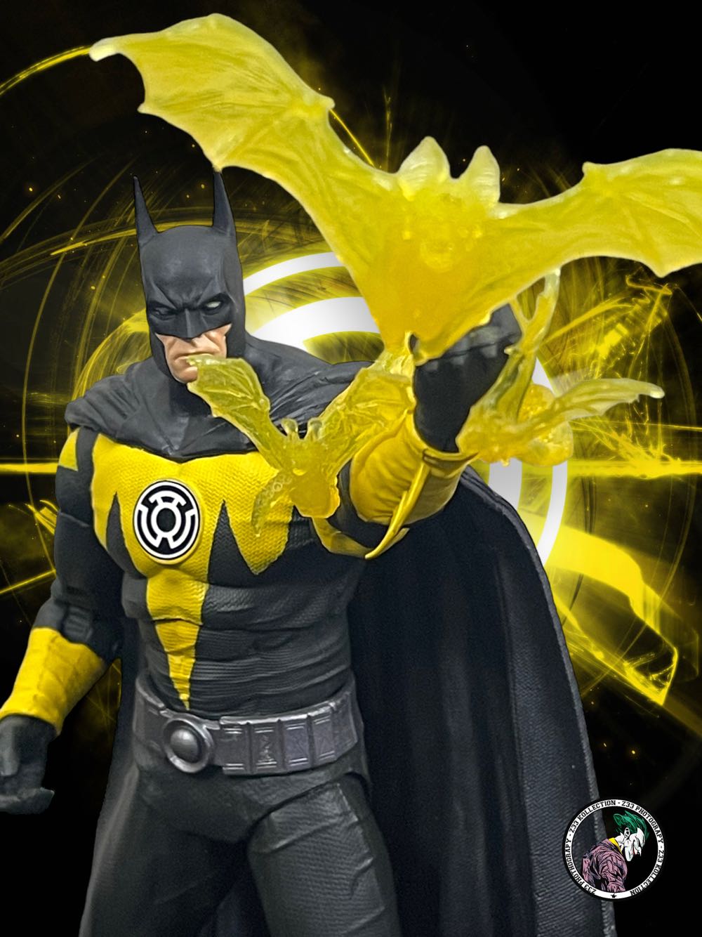 DC Multiverse (GLx51) Yellow Lantern Batman - McFarlane Toys (Sinestro Corps) action figure collectible - Main Image 2