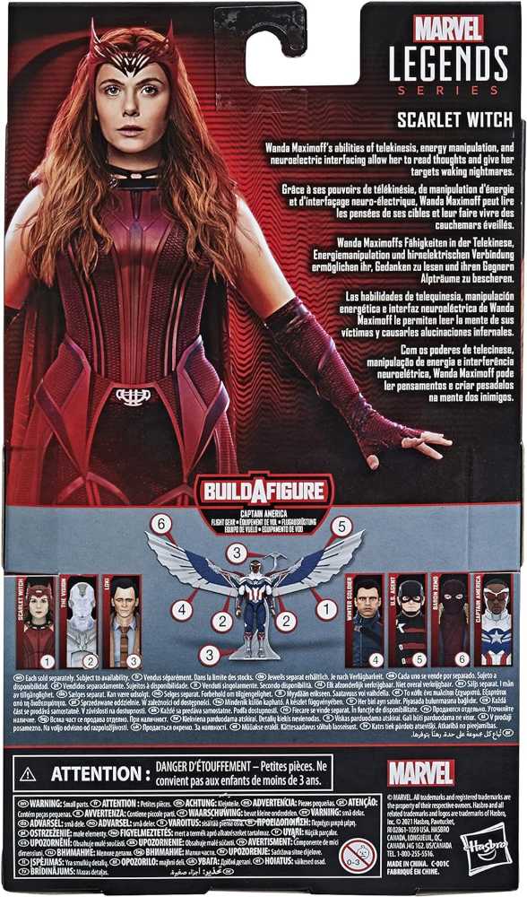 Marvel Legends Wanda Vision Scarlet Witch - Hasbro (Marvel Legends) action figure collectible - Main Image 2