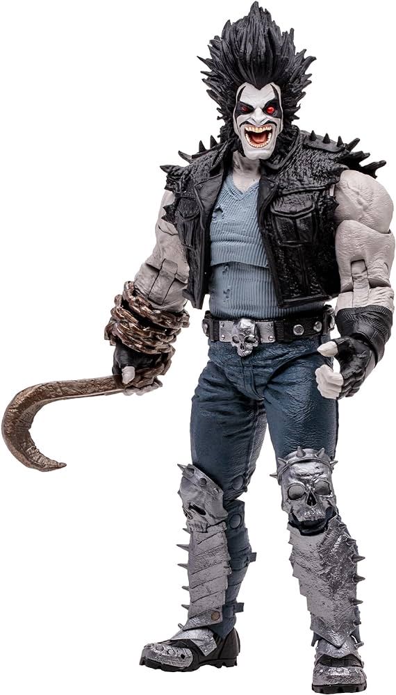 Lobo & Spacehog - McFarlane Toys (Justice League Of America Gold Label) action figure collectible [Barcode 787926170986] - Main Image 4