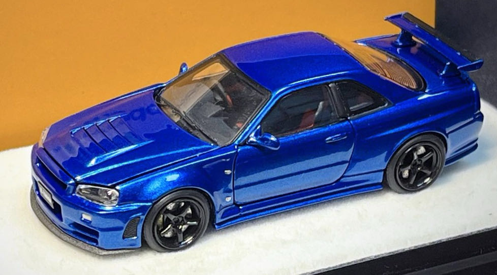 1. Nissan Skyline R34 GTR - PGM action figure collectible - Main Image 2