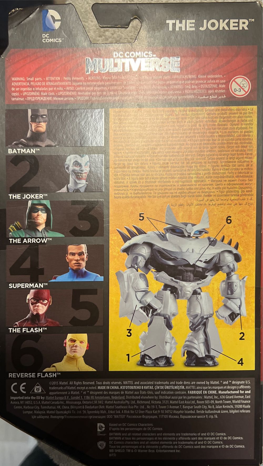 Joker - Suicide Squad Mattel - Mattel - DC Comics (Dc Comics Multiverse) action figure collectible - Main Image 2