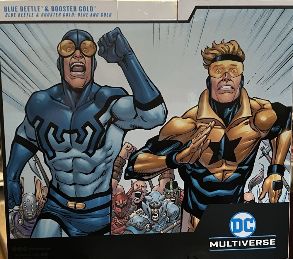 Blue Beetle & Booster Gold - 2 Pack - McFarlane Toys (DC Multiverse) action figure collectible - Main Image 2