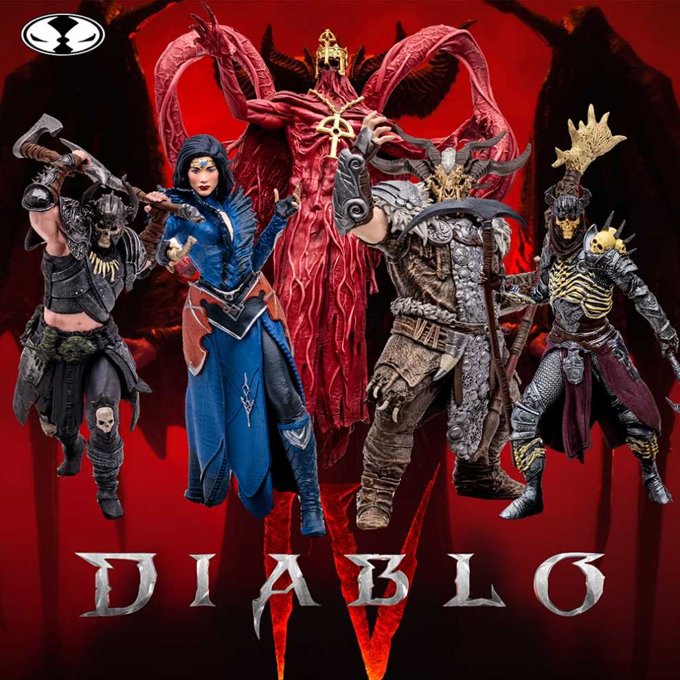 DIABLO IV - Blood Bishop - Todd McFarlane Toys (Diablo IV) action figure collectible [Barcode 787926167320] - Main Image 3
