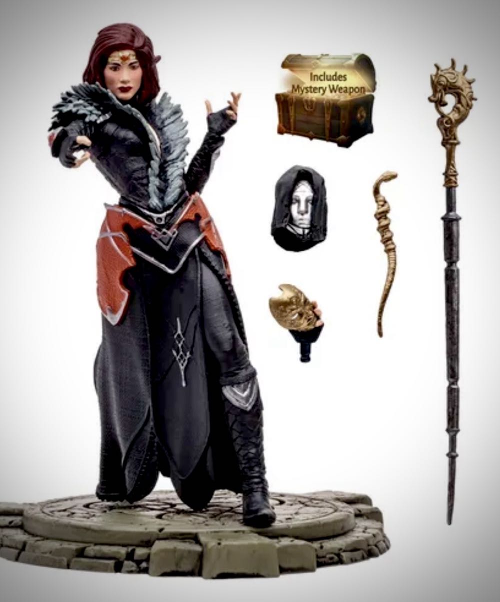 McFarlane Toys DIABLO IV Ice Blades Sorceress (EPIC) 1:12 Posed Action Figure - McFarlane Toys (Diablo IV) action figure collectible [Barcode 787926167399] - Main Image 3