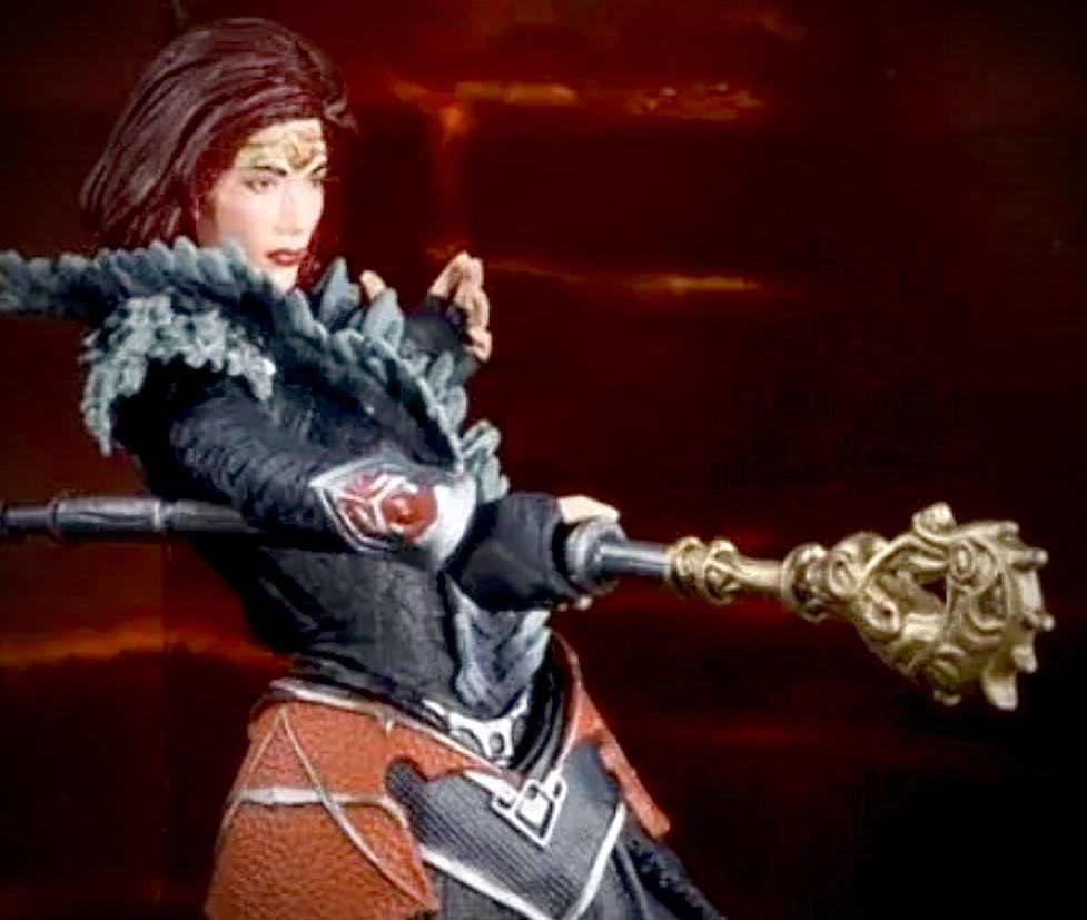 McFarlane Toys DIABLO IV Ice Blades Sorceress (EPIC) 1:12 Posed Action Figure - McFarlane Toys (Diablo IV) action figure collectible [Barcode 787926167399] - Main Image 4