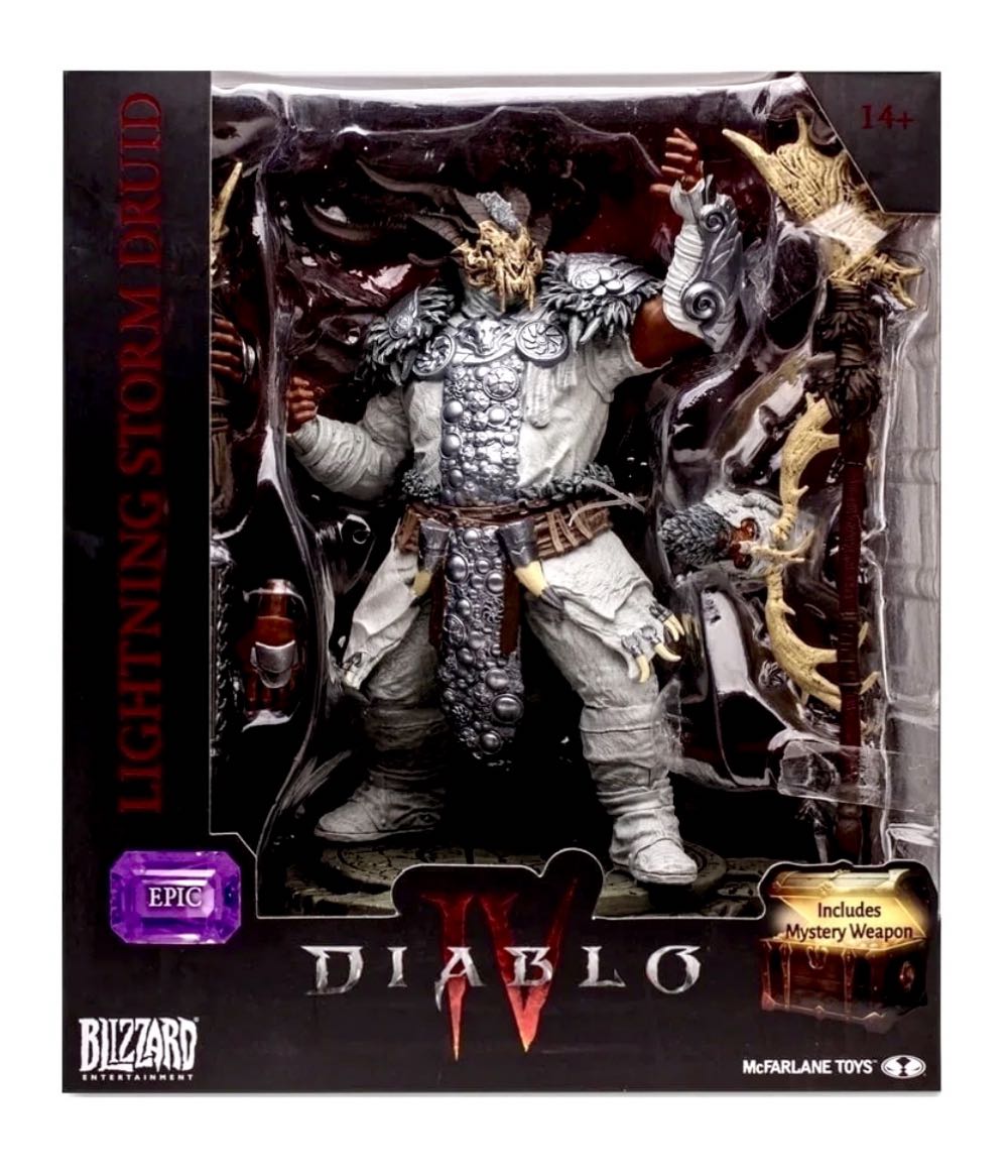 Mcfarlane Toys Diablo Iv 6in Wv1 Druid Epic| - Todd McFarlane Toys (Diablo IV) action figure collectible [Barcode 787926167375] - Main Image 2