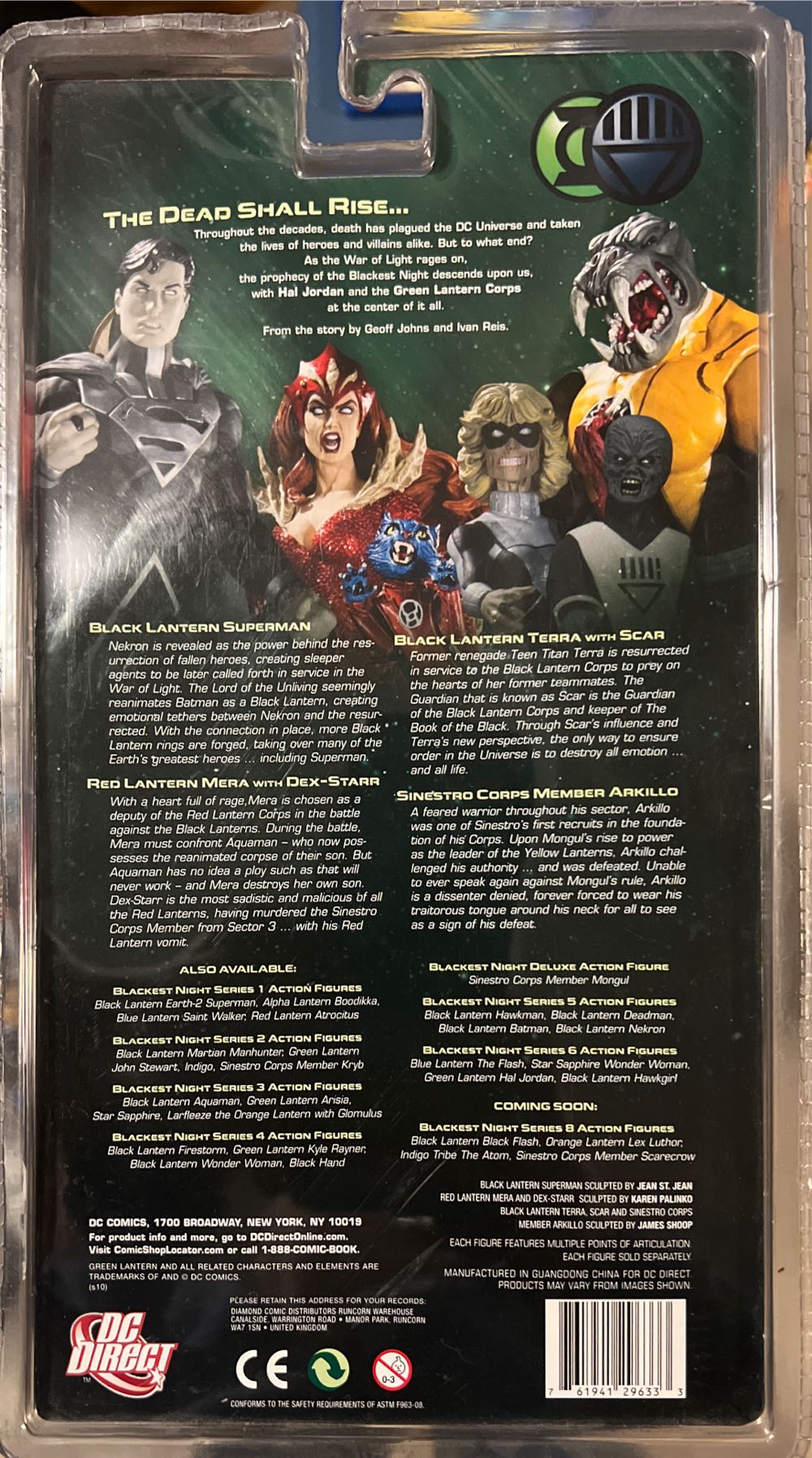 Terra & Scar - Black Lantern Blackest Night DC Direct - DC Direct (Blackest Night) action figure collectible - Main Image 2