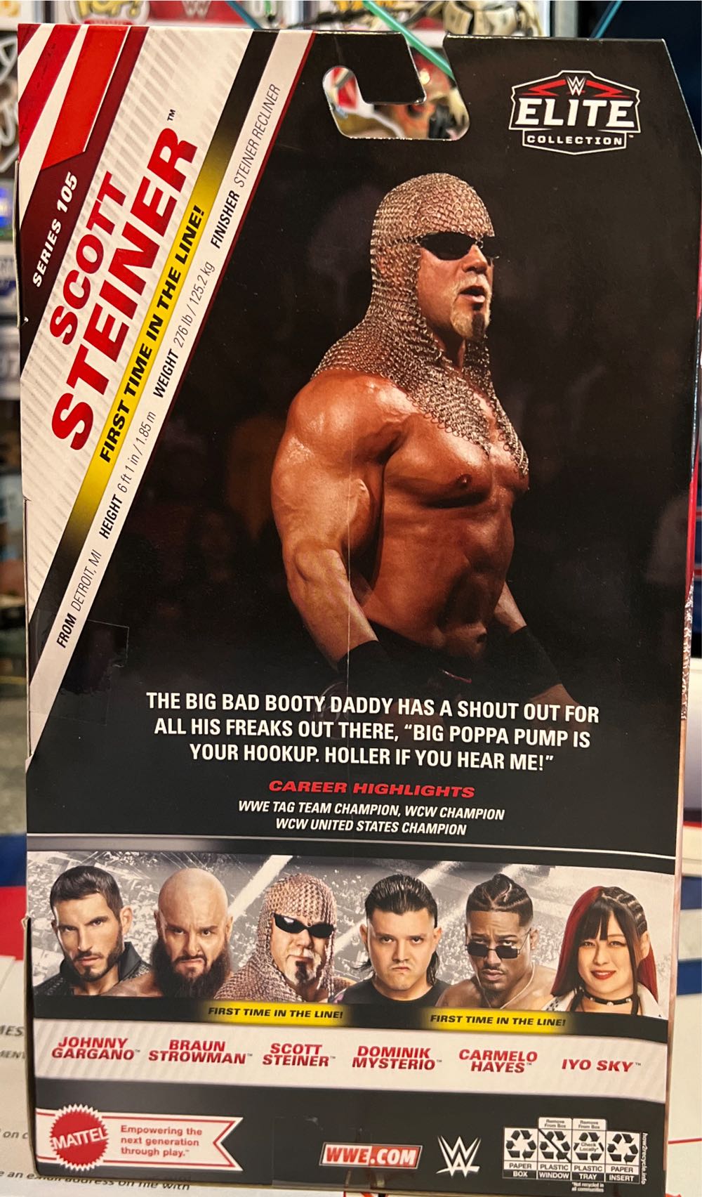 Scott Steiner - Mattel Wwe (WWE) action figure collectible - Main Image 2