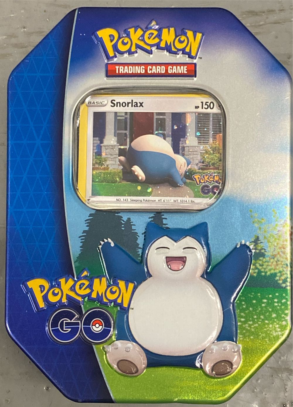 Pokémon Trading Card Game Pokémon Go Tcg Pokemon Go Tin Pokemon Tcg Factory Sealed! New Blissey Snorlax & Sealed And  action figure collectible [Barcode 820650851704] - Main Image 1