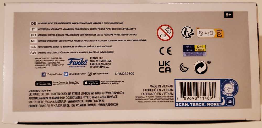 Jaws - Chief Brody 18 - Funko (Funko Pop! VHS Covers) action figure collectible [Barcode 889698714891] - Main Image 3