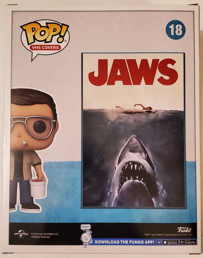 Jaws - Chief Brody 18 - Funko (Funko Pop! VHS Covers) action figure collectible [Barcode 889698714891] - Main Image 4