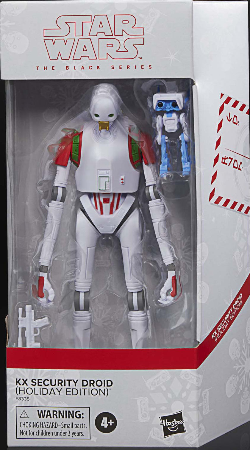 Holiday Edition: KX Security Droid - Hasbro (Star Wars) action figure collectible - Main Image 4