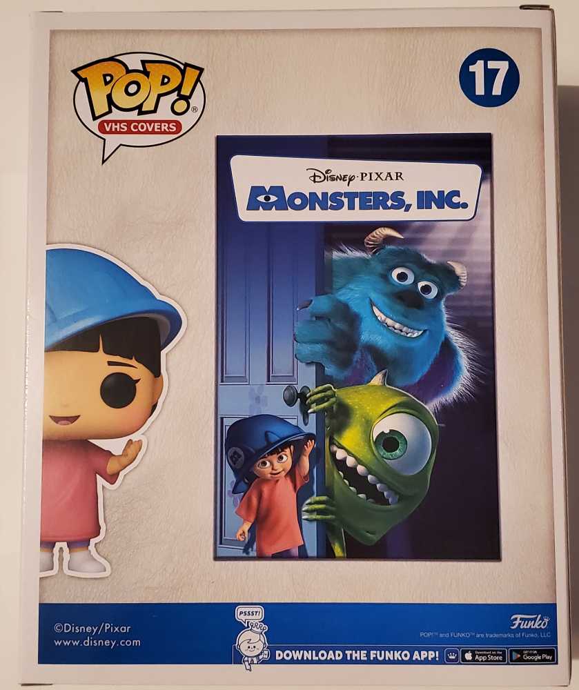 VHS Covers: Monsters, Inc. #17 - Funko (Monsters, Inc.) action figure collectible [Barcode 889698617529] - Main Image 4