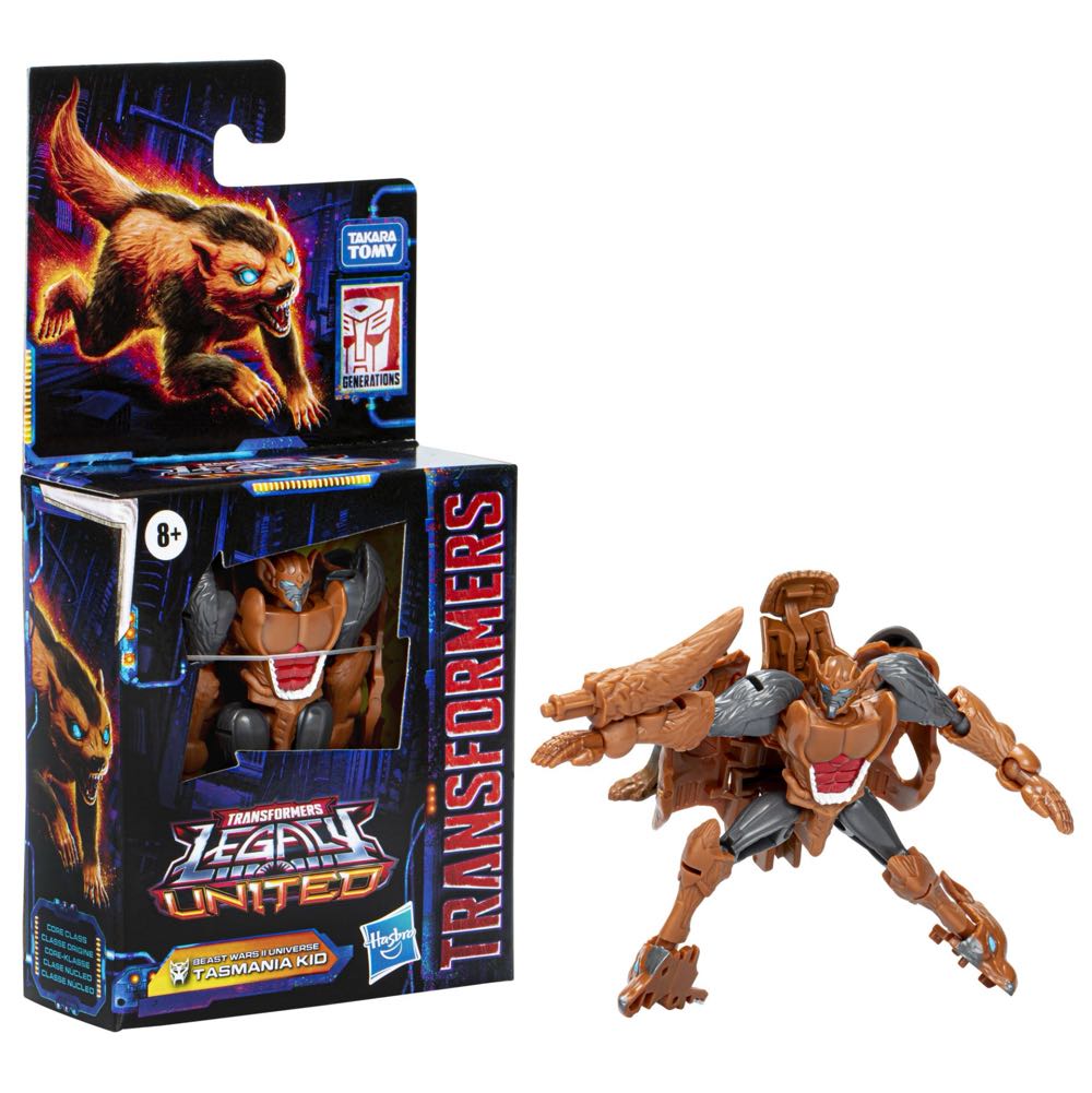 Legacy Core Class: United Tasmania Kid - Hasbro (Transformers Legacy) action figure collectible [Barcode 5010996195104] - Main Image 3
