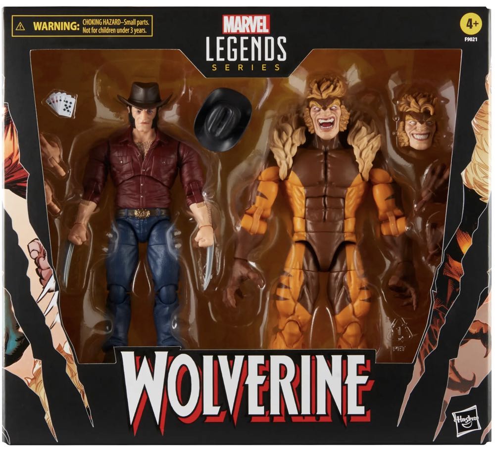 ☑️SELL Logan vs. Sabretooth - Hasbro (Wolverine 50th Anniversary) action figure collectible [Barcode 5010996202086] - Main Image 2