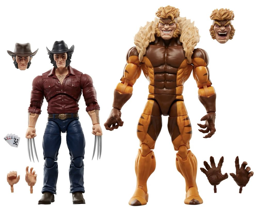 ☑️SELL Logan vs. Sabretooth - Hasbro (Wolverine 50th Anniversary) action figure collectible [Barcode 5010996202086] - Main Image 4