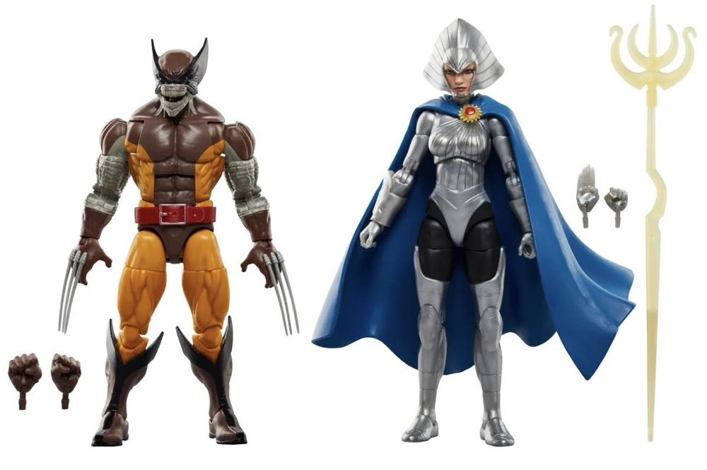 ☑️Brood Wolverine & Lilandra Neramani - Hasbro (Wolverine 50th Anniversary) action figure collectible [Barcode 5010996202109] - Main Image 4