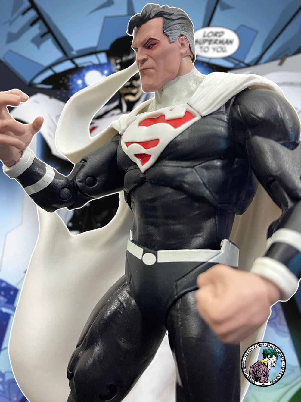 DC Multiverse (BS17x02) Justice Lord Superman - McFarlane Toys (Batman Beyond 2.0) action figure collectible - Main Image 2