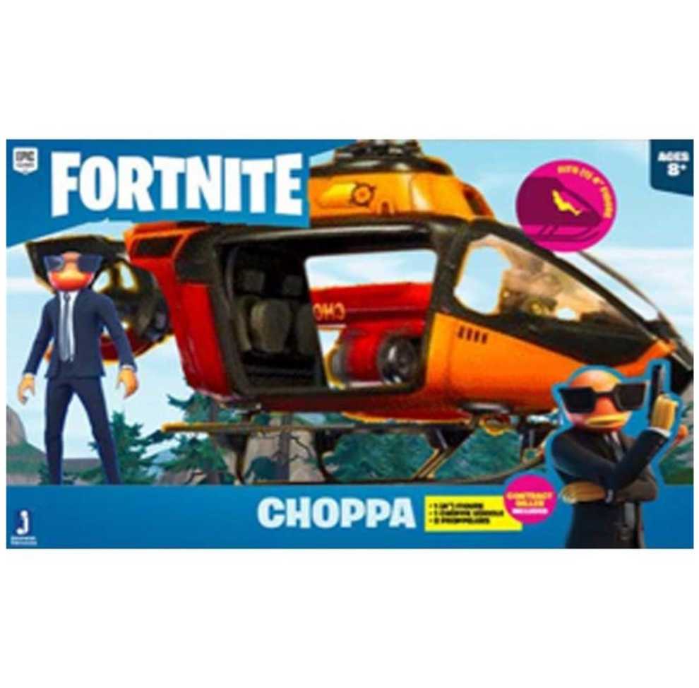 Fortnite Choppa With Turbo Boost Lights Effect - Jazzwares (Fortnite 4” Figure Vehicles) action figure collectible [Barcode 191726389989] - Main Image 3