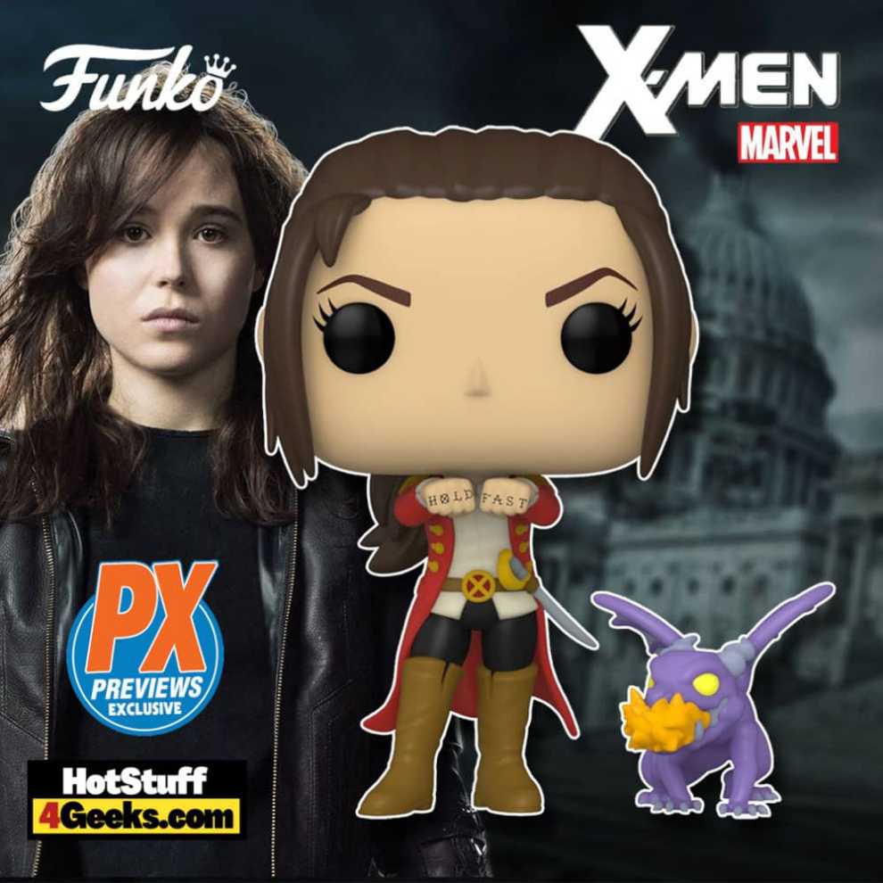 Funko Pop! Marvel X-men Exclusive Kate Pryde W Lockheed - Funco (MARVEL) action figure collectible [Barcode 889698587990] - Main Image 4