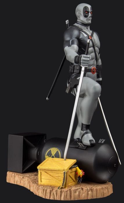 Deadpool on Atom Bomb 1/6th Scale Statue X Force - Ikon Collectables (X Force) action figure collectible [Barcode 9342246012982] - Main Image 2
