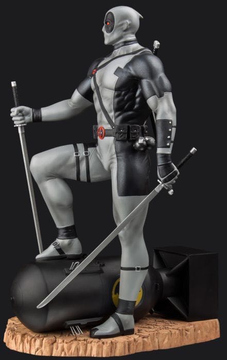Deadpool on Atom Bomb 1/6th Scale Statue X Force - Ikon Collectables (X Force) action figure collectible [Barcode 9342246012982] - Main Image 3