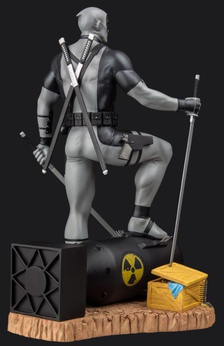 Deadpool on Atom Bomb 1/6th Scale Statue X Force - Ikon Collectables (X Force) action figure collectible [Barcode 9342246012982] - Main Image 4