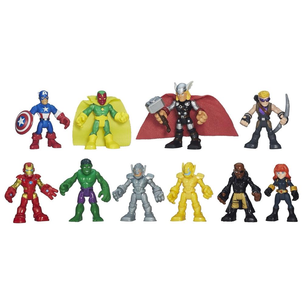 Marvel Super Hero Adventures Ultimate Super Hero Set - Hasbro (Marvel Super Hero Adventures) action figure collectible [Barcode 630509374861] - Main Image 3