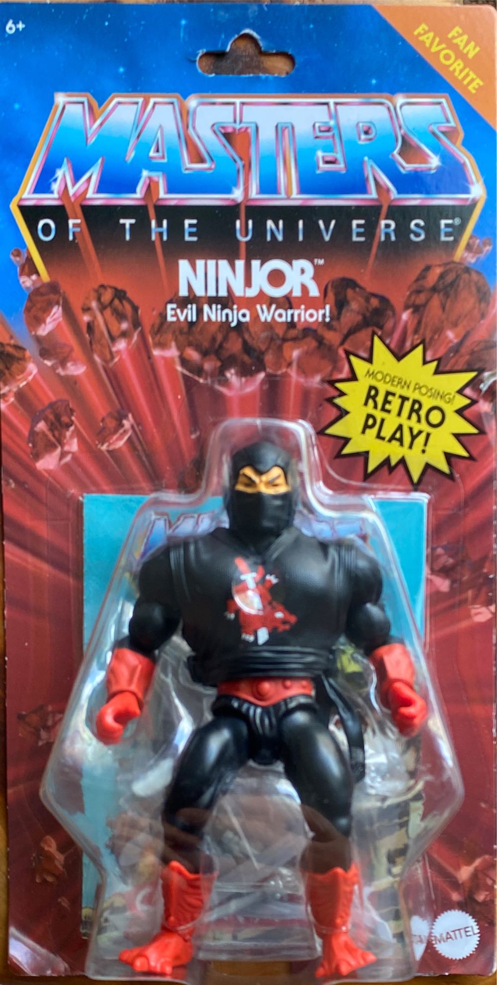 MOTU Ninjor - Mattel (Masters of the Universe: Origins) action figure collectible [Barcode 194735244188] - Main Image 2