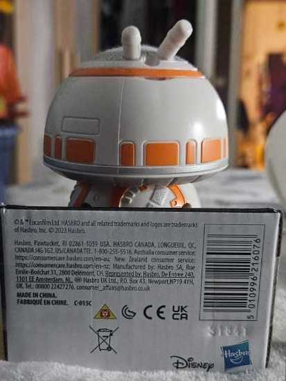 Star Wars Droidables 4” Mini Droid With Lights & Sounds Of R2 D2 Bb 8 9 - Disney / Hasbro (Star Wars) action figure collectible [Barcode 5010996216076] - Main Image 3