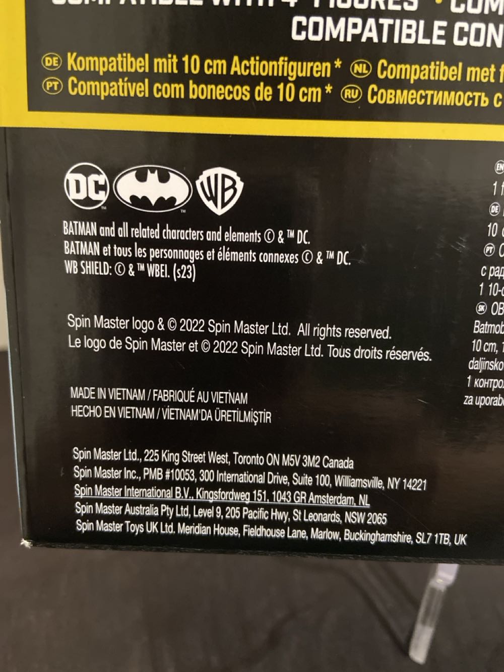 R/C Batman With Batman Figure - Spinmaster (Batman (Spinmaster)) action figure collectible [Barcode 778988347324] - Main Image 3