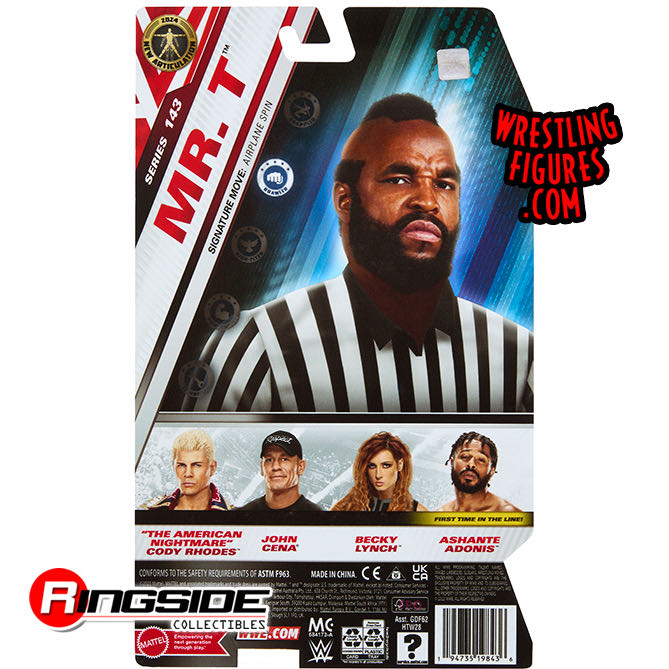 Mr. T - Mattel Wwe (WWE Series 143) action figure collectible - Main Image 4