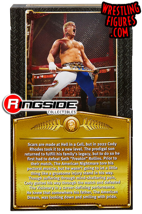 Cody Rhodes - Mattel Wwe (WWE Defining Moments) action figure collectible - Main Image 4