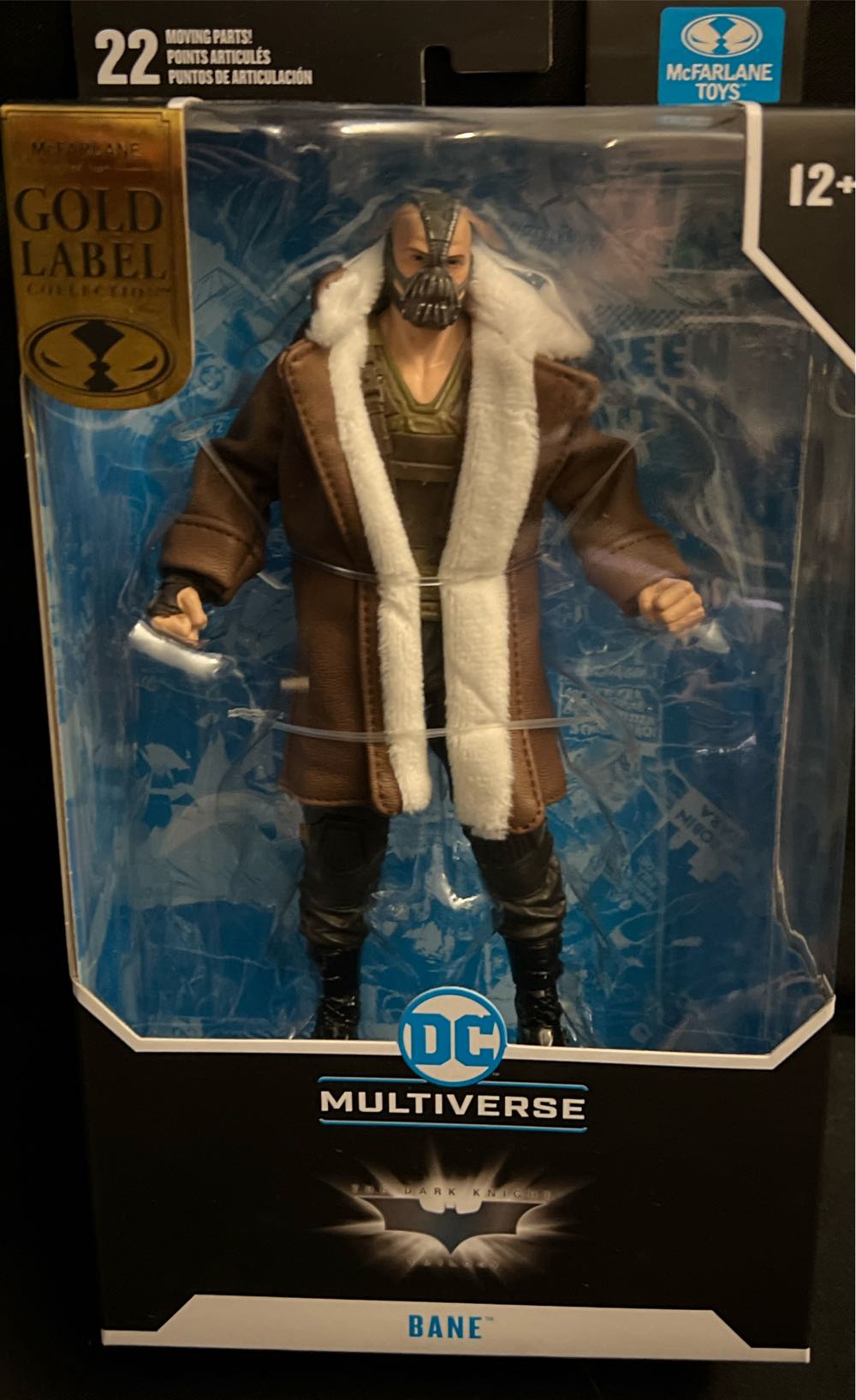 Bane Dc Comics Multiverse7 Inch #236 Trench Coat Movie Dark Knight Trilogy - McFarlane Toys (DC Multivers Gold Label) action figure collectible [Barcode 4582578308956] - Main Image 2