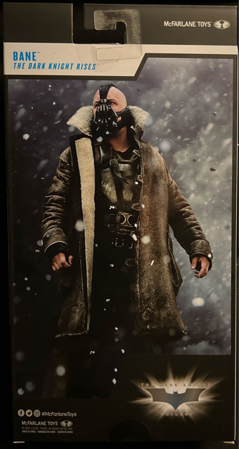 Bane Dc Comics Multiverse7 Inch #236 Trench Coat Movie Dark Knight Trilogy - McFarlane Toys (DC Multivers Gold Label) action figure collectible [Barcode 4582578308956] - Main Image 3
