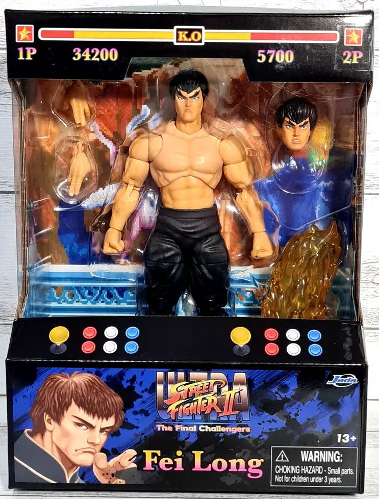Fei Long - Jada Toys (Street Fighter) action figure collectible - Main Image 4