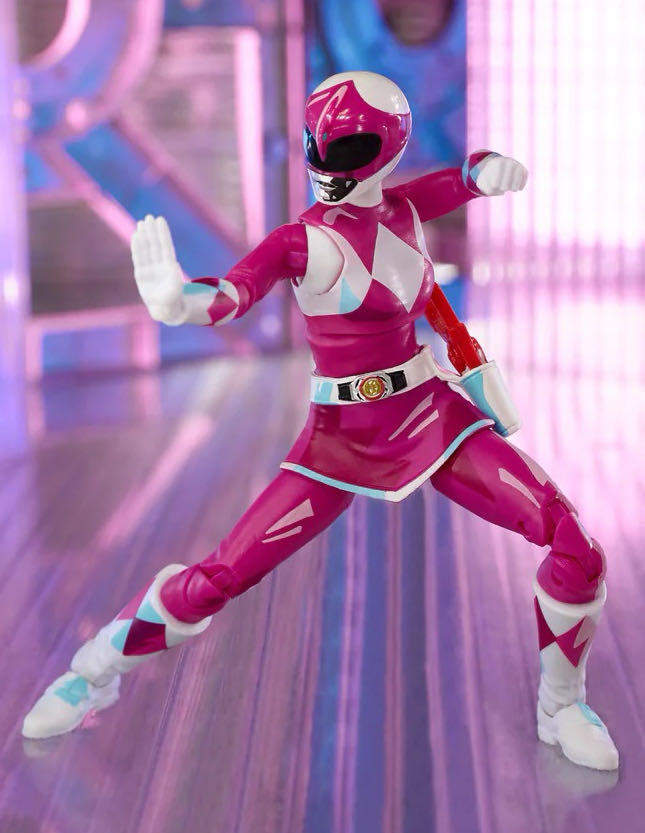 Mighty Morphin Pink Ranger (Cel Shaded) - Hasbro (Power Rangers) action figure collectible - Main Image 2