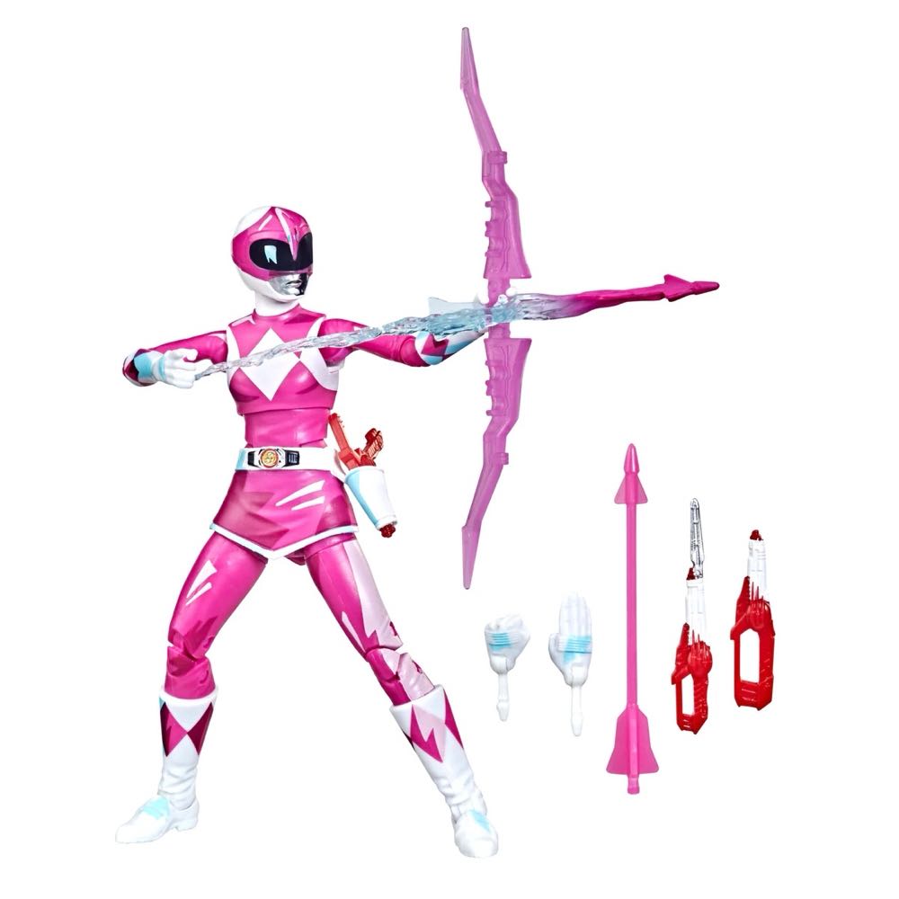 Mighty Morphin Pink Ranger (Cel Shaded) - Hasbro (Power Rangers) action figure collectible - Main Image 3