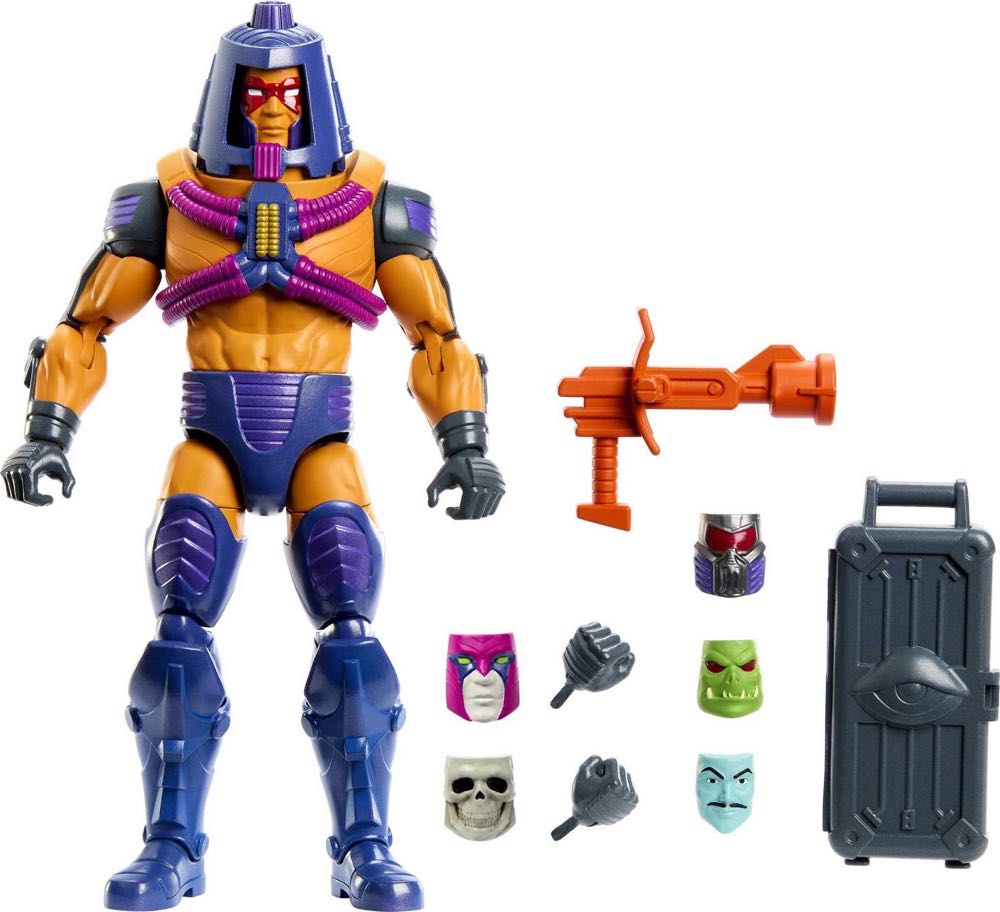 Man-E-Faces (New Eternia) - Mattel (Masters of the Universe: Masterverse) action figure collectible - Main Image 3