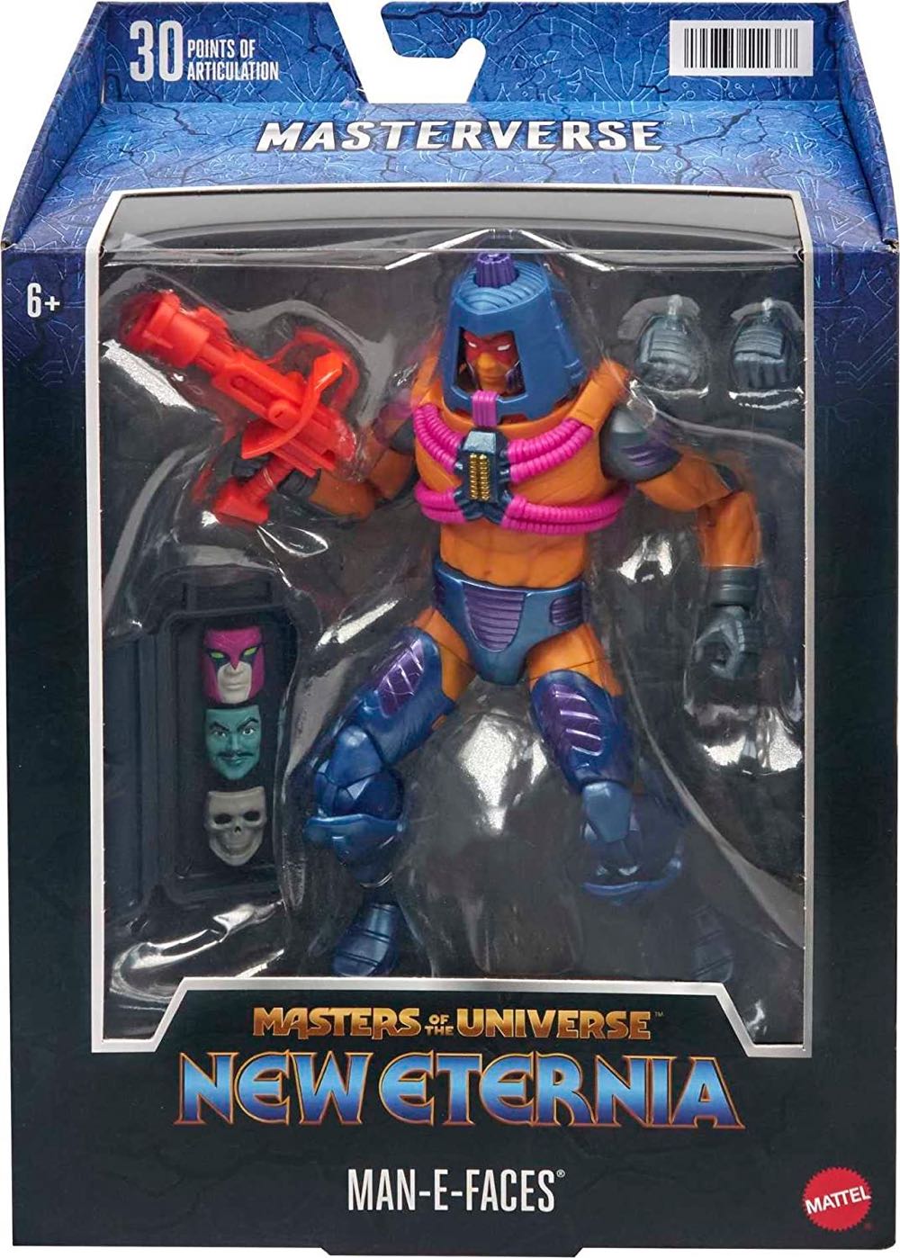 Man-E-Faces (New Eternia) - Mattel (Masters of the Universe: Masterverse) action figure collectible - Main Image 4