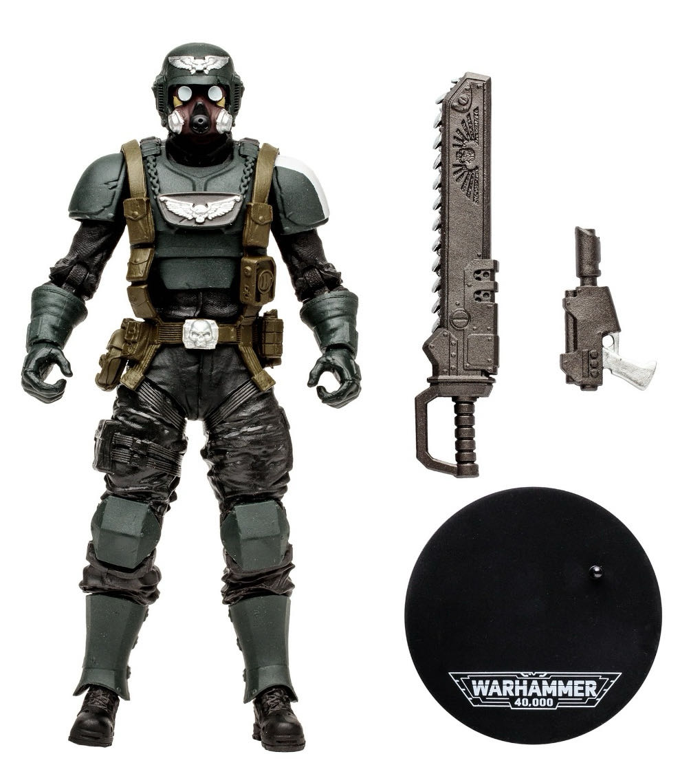 Vetran Guardsman - McFarlane (Warhammer 40,000) action figure collectible - Main Image 3