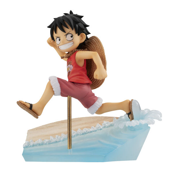 G.E.M. Series: ONE PIECE - Monkey D. Luffy RUN!RUN!RUN! - MegaHouse (One Piece) action figure collectible - Main Image 3