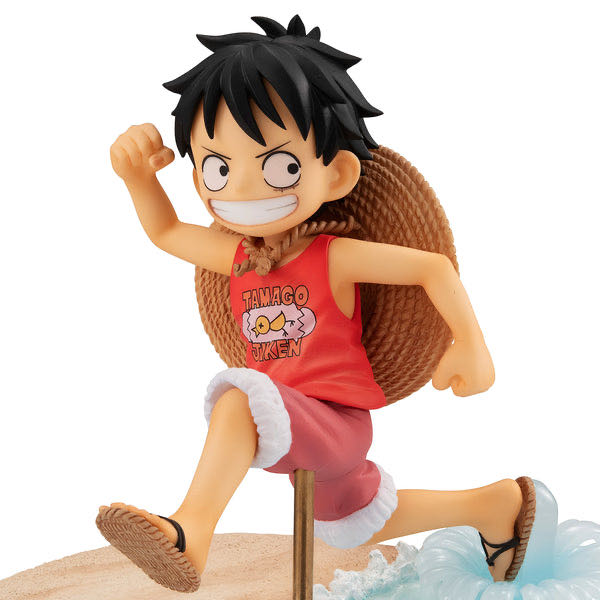 G.E.M. Series: ONE PIECE - Monkey D. Luffy RUN!RUN!RUN! - MegaHouse (One Piece) action figure collectible - Main Image 4